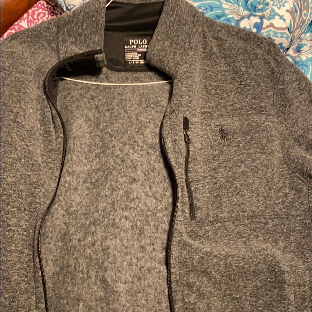 L Polo Ralph Lauren Zip Up Jacket